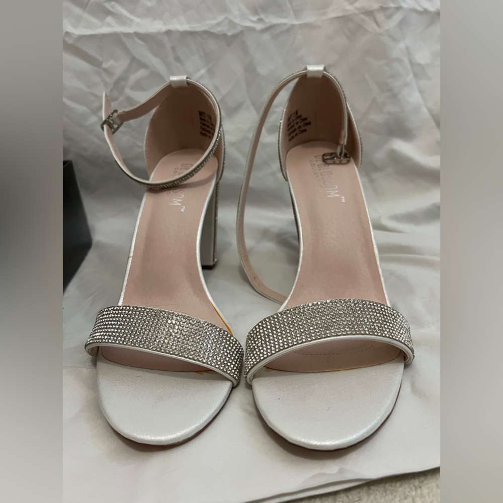 Sparkly Block Heels - image 2